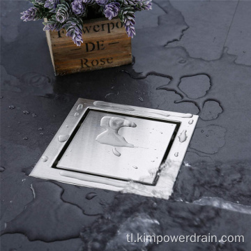 6 pulgada tile insert drainer floor drain